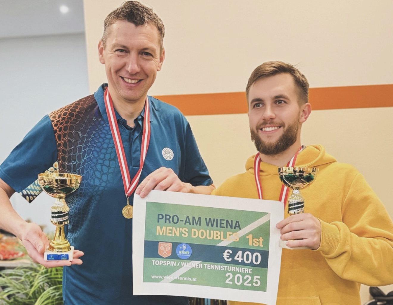 🎾✨ PRO–AM VIENNA 22.11.2025 ✨🎾 Men’s Doubles