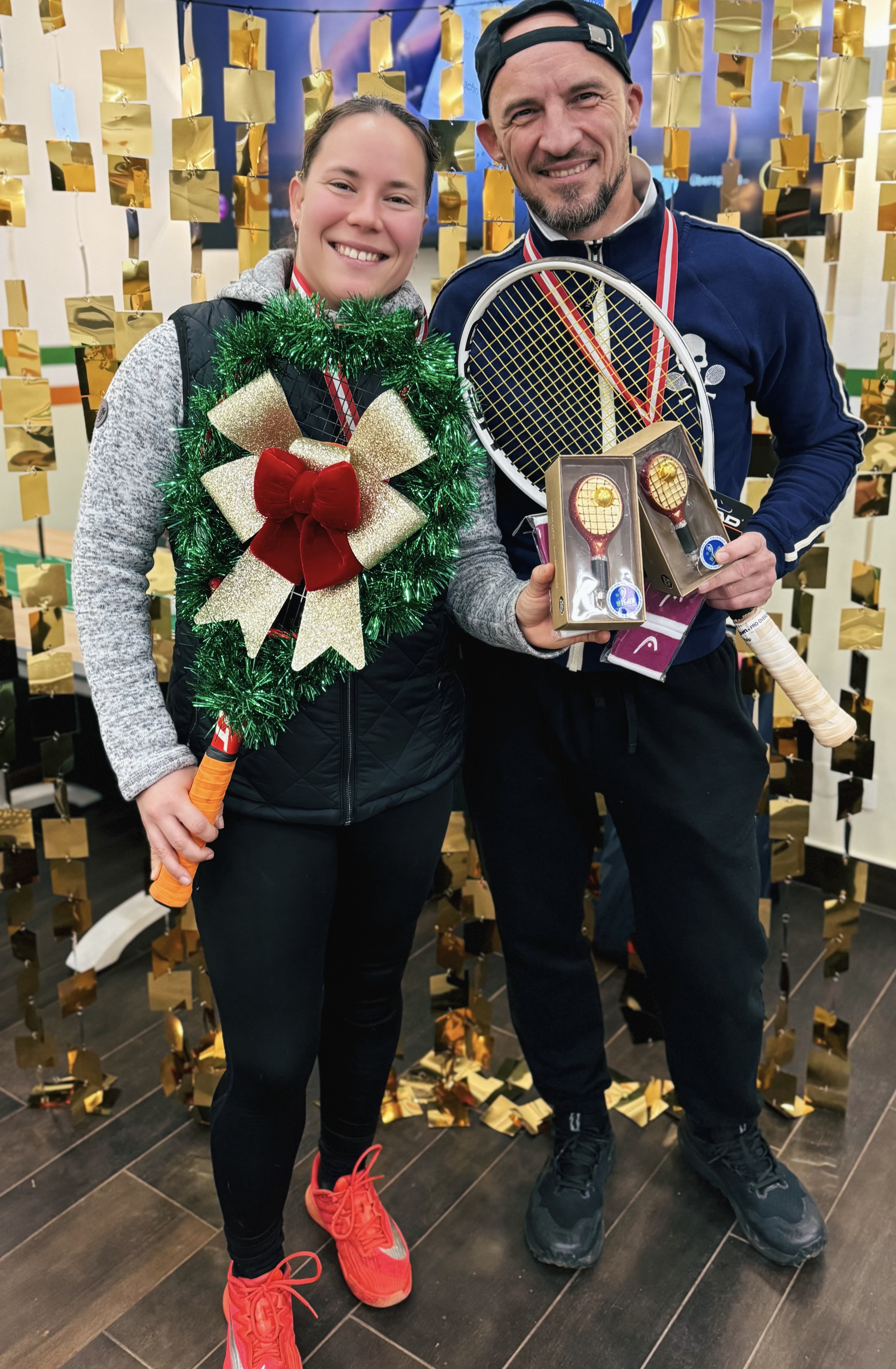 🎄 173 Mixed Doubles · 27.12.2025 🎾 Christmas Party Tournament